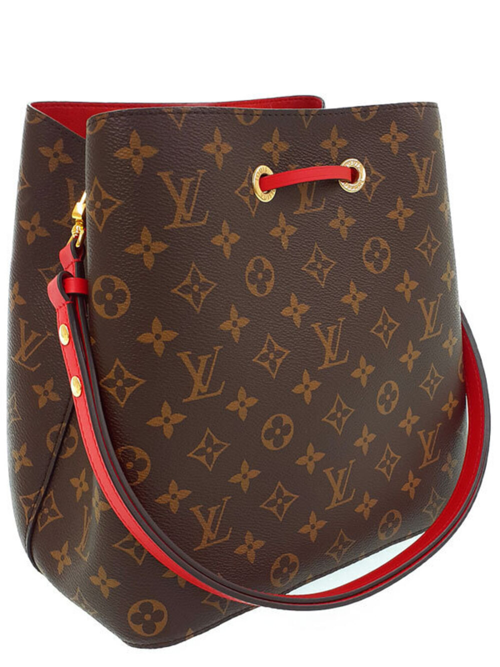 Louis Vuitton Bag Monogram Shoulder Neo Noe Brown